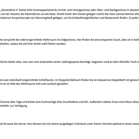 Duenenblick Ii - Hochkamp 14, App 5